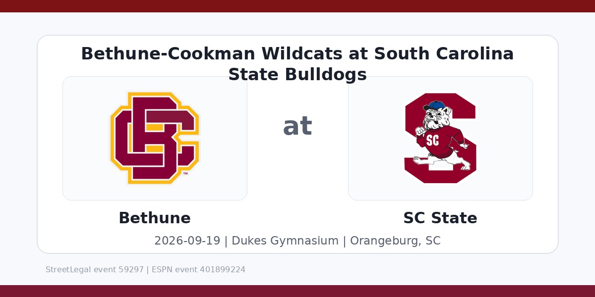 NCAAWVB: Bethune-Cookman Wildcats at South Carolina State Bulldogs photo in Orangeburg, SC