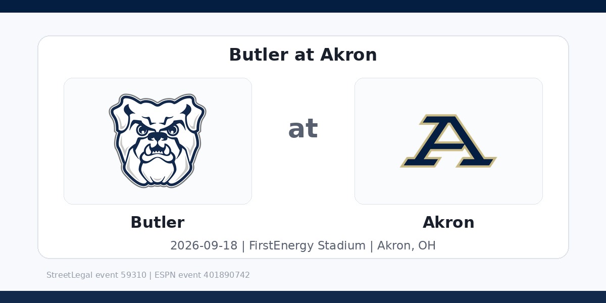 NCAA Men's Soccer: Butler Bulldogs at Akron Zips photo in Akron, OH