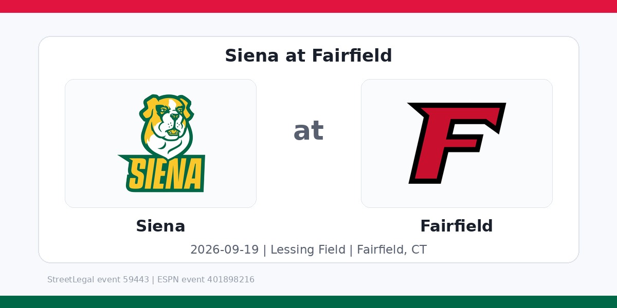 NCAA Men's Soccer: Siena Saints at Fairfield Stags photo in Fairfield, CT