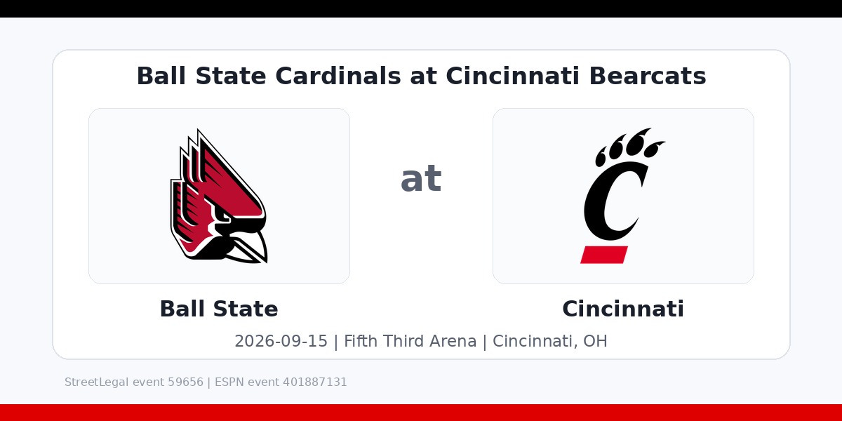 NCAAWVB: Ball State Cardinals at Cincinnati Bearcats photo in Cincinnati, OH