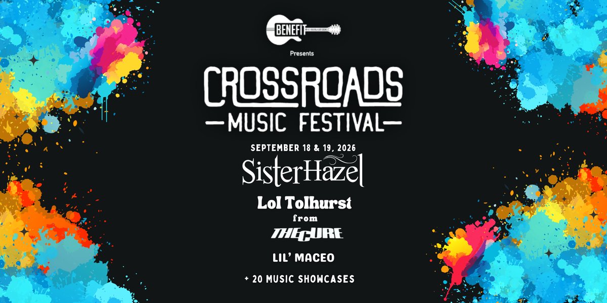 Crossroads Music Festival 2026 w/Sister Hazel & Lol Tolhurst from The Cure in Leesburg, VA