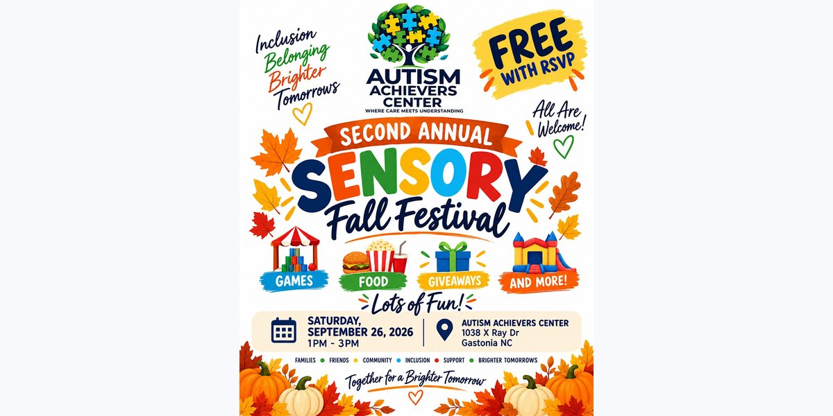 2nd Annual Sensory Fall Festival photo in Gastonia, NC, NC