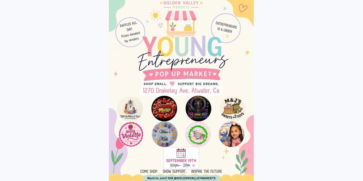 Young Entrepreneurs Pop-Up Market photo in Atwater, CA, CA