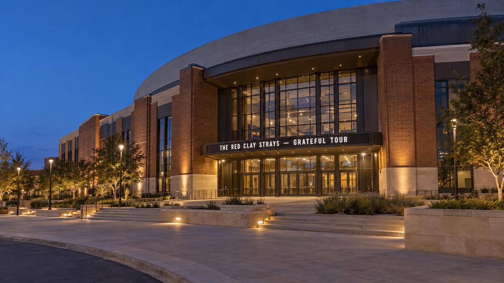 The Red Clay Strays - Grateful Tour photo in Fort Worth, TX