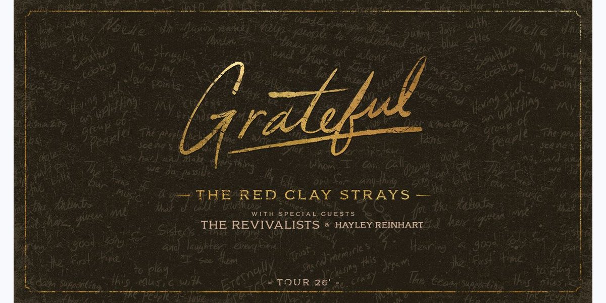 The Red Clay Strays - Grateful Tour in Grand Rapids, MI