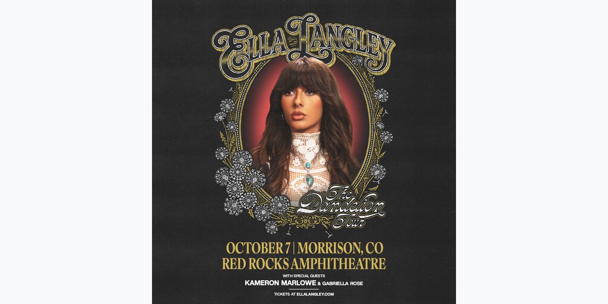 Ella Langley - The Dandelion Tour photo in Morrison, CO