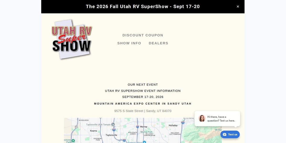 Utah RV SuperShow photo in Sandy, UT