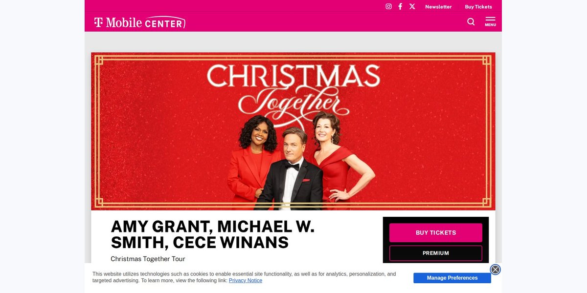 Christmas Together with Amy Grant, Michael W. Smith, and CeCe Winans photo in Kansas City, MO
