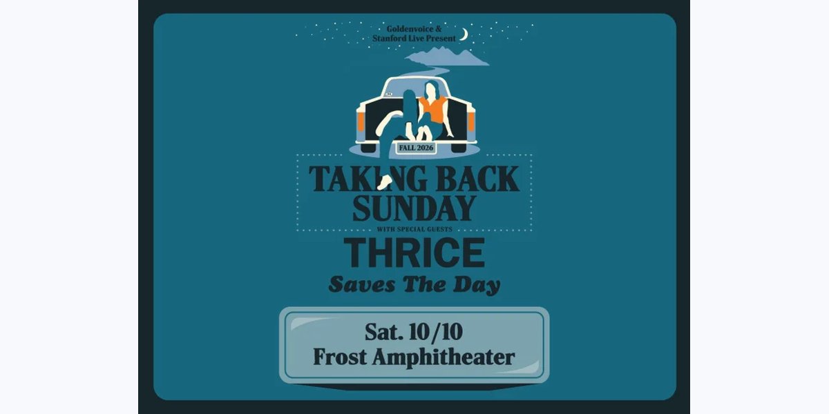 Taking Back Sunday photo in Stanford, CA
