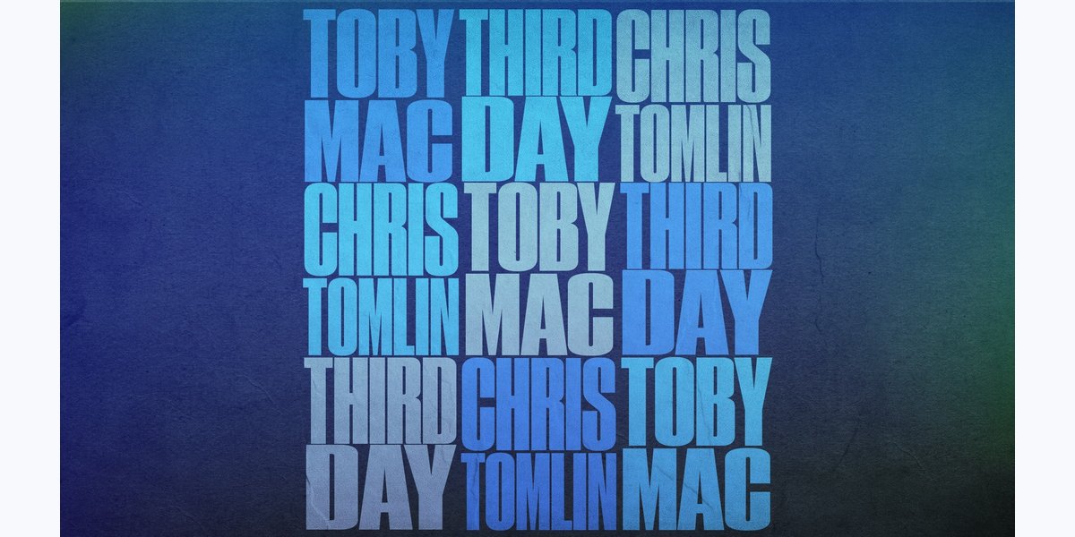 Chris Tomlin, TobyMac, and Third Day photo in Greensboro, NC