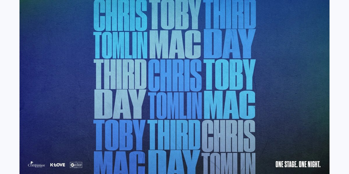 Chris Tomlin, TobyMac, and Third Day photo in Hershey, PA
