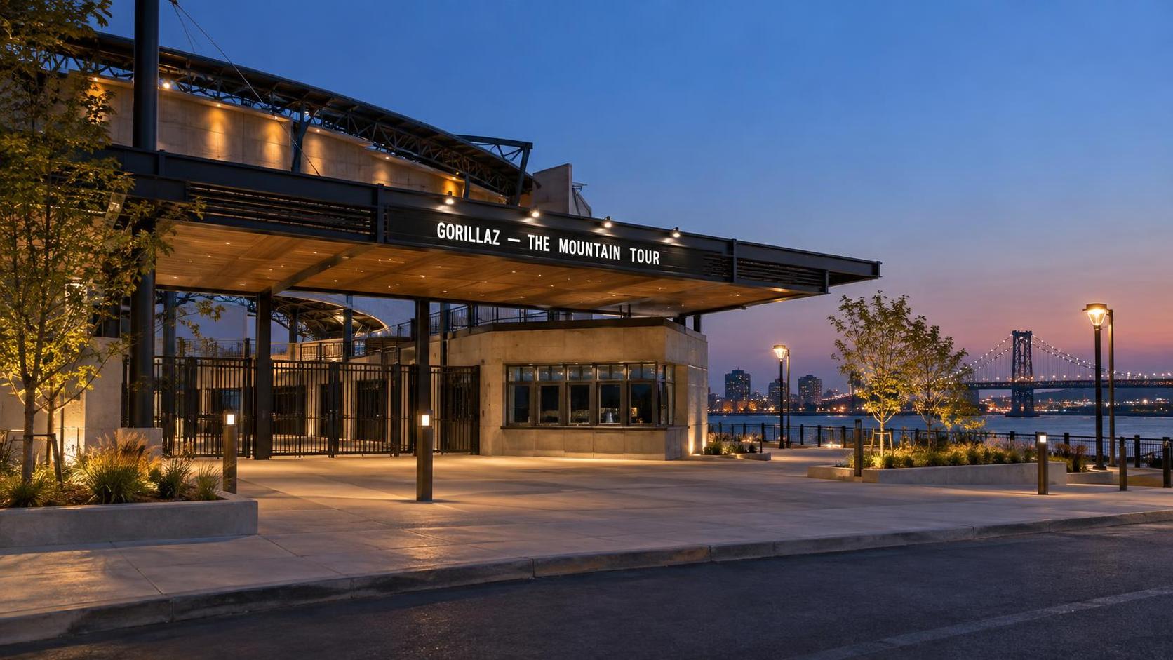 Gorillaz - The Mountain Tour photo in Camden, NJ