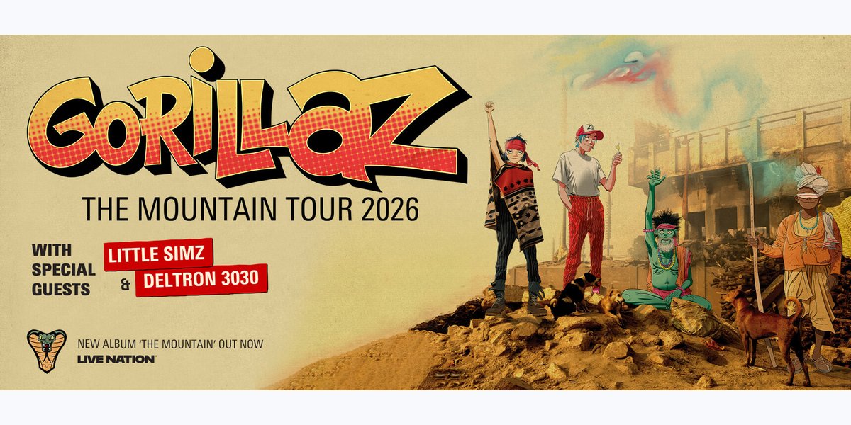 Gorillaz - The Mountain Tour photo in Cleveland, OH