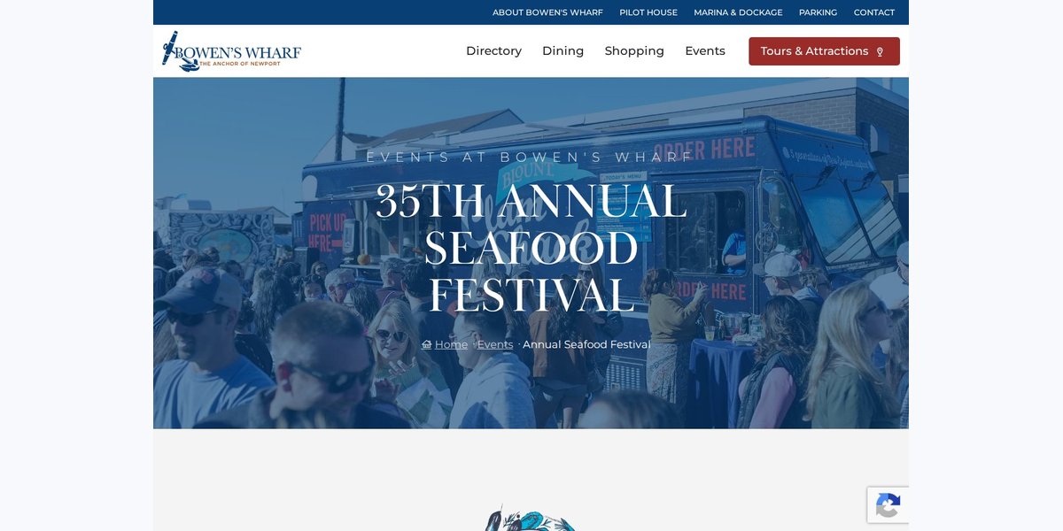 Food truck event scene for Rhode Island