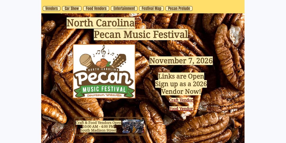 N.C. Pecan Music Festival photo in Whiteville, NC