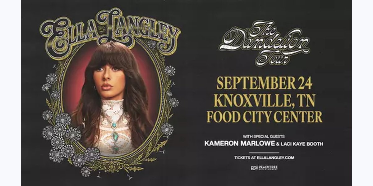 Ella Langley — The Dandelion Tour photo in Knoxville, TN