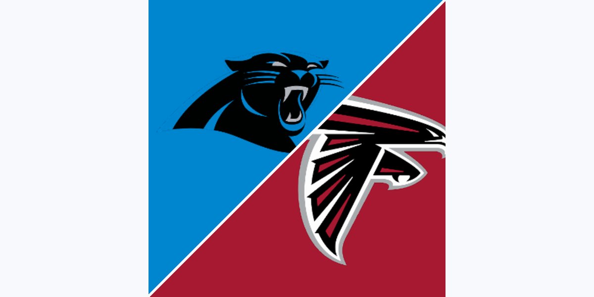 Carolina Panthers at Atlanta Falcons in Atlanta, GA