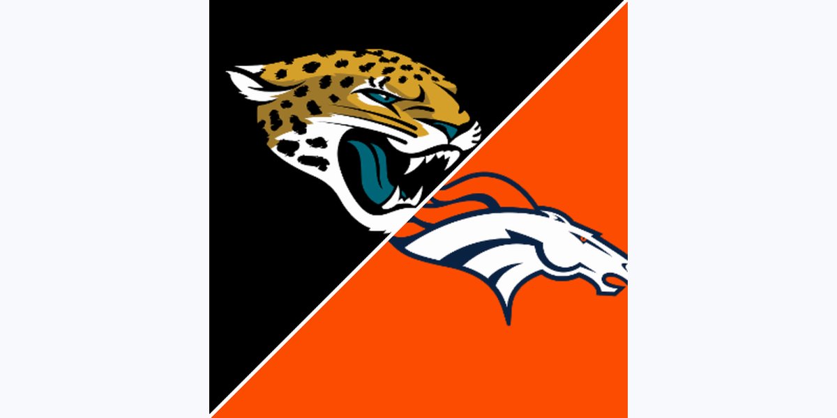 Jacksonville Jaguars at Denver Broncos in Denver, CO