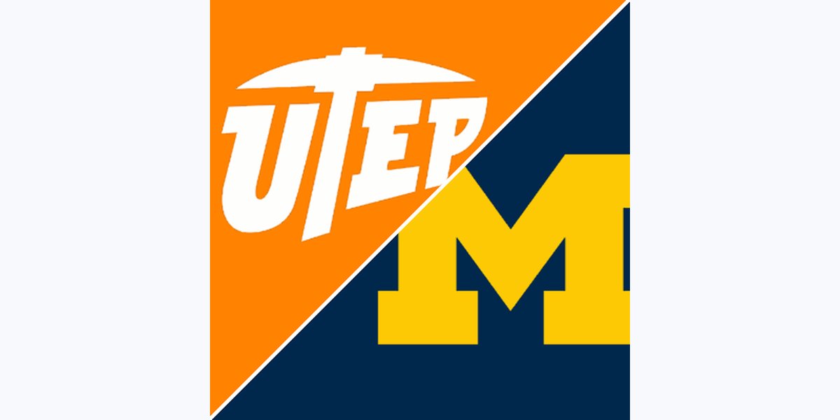 UTEP Miners at Michigan Wolverines photo in Ann Arbor, MI