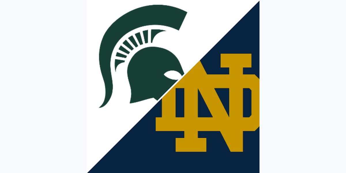 Michigan State Spartans at Notre Dame Fighting Irish photo in Notre Dame, IN