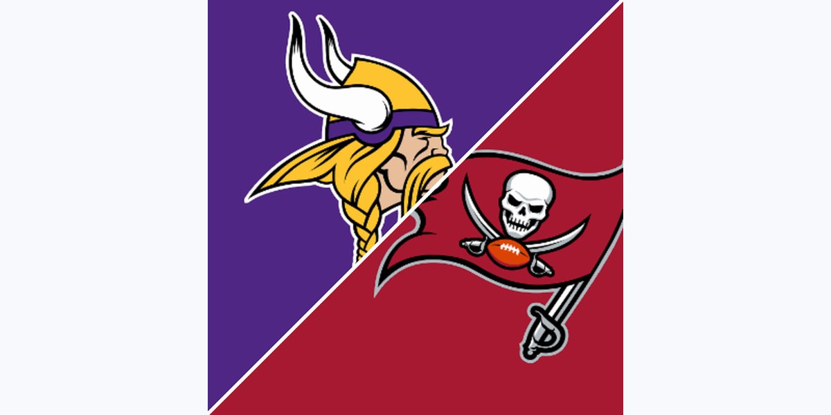 Minnesota Vikings at Tampa Bay Buccaneers in Tampa, FL