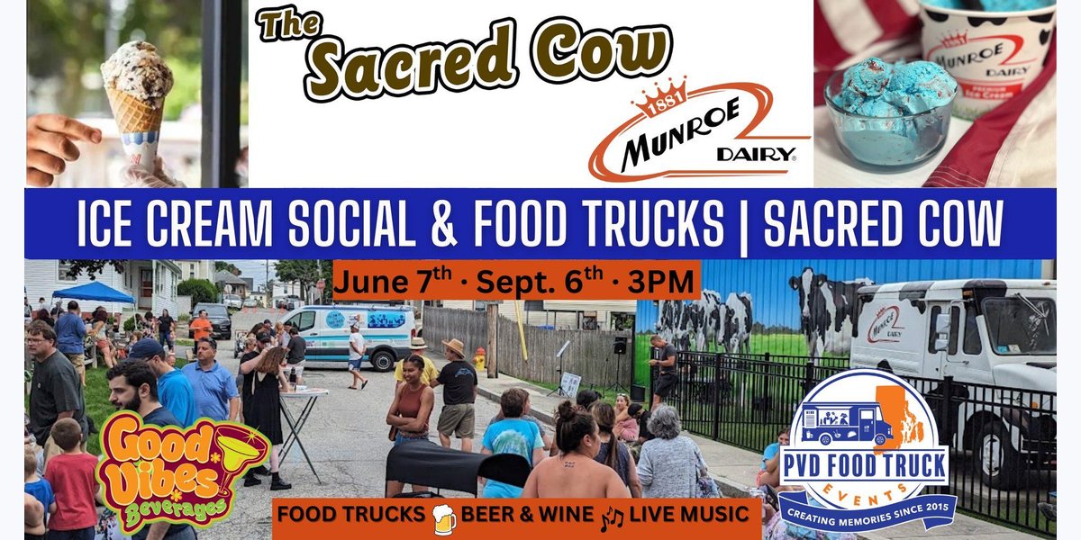 Ice Cream Social & Food Trucks | Sacred Cow