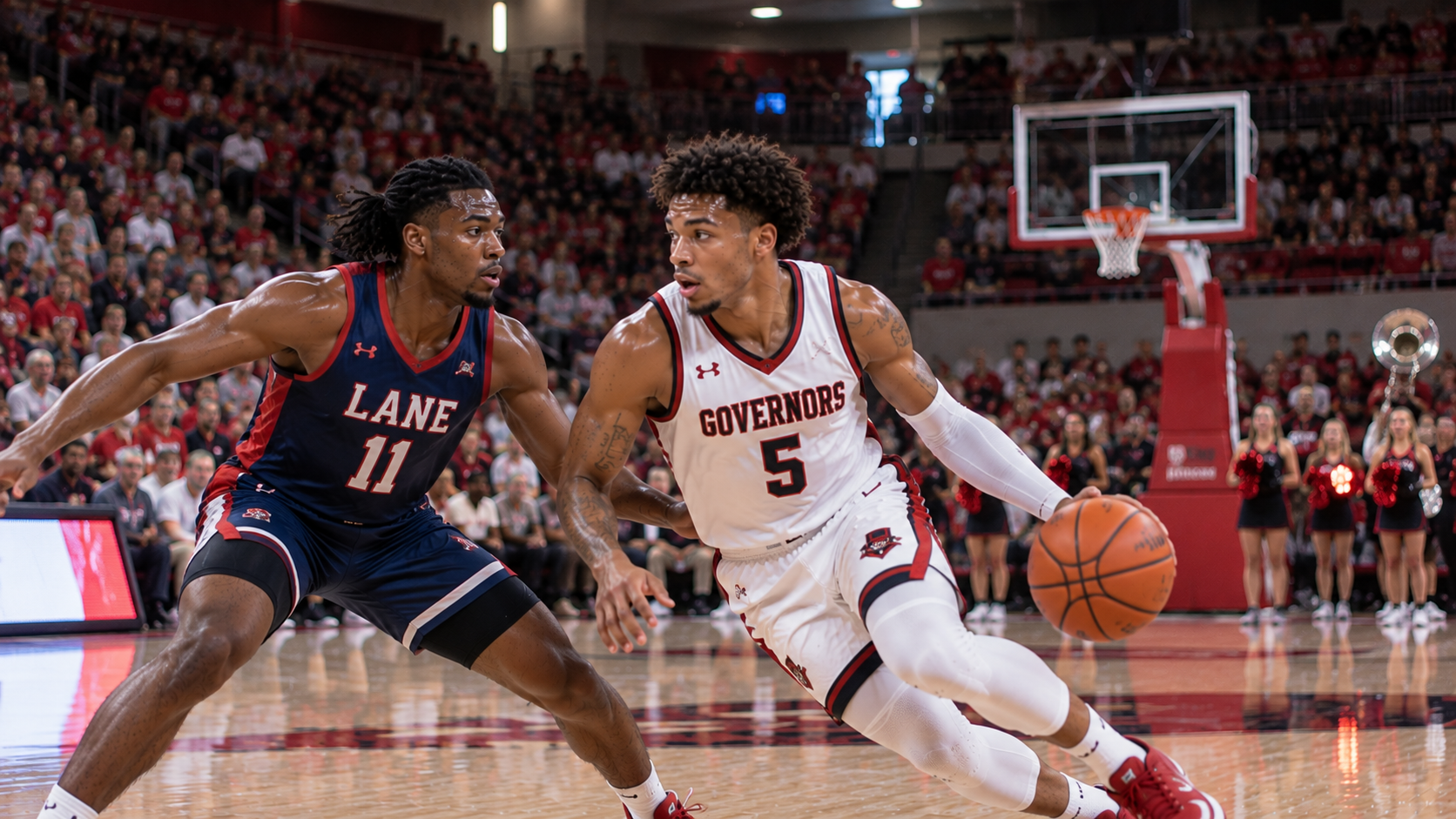 NCAAM: Lane College Dragons at Austin Peay Governors in Clarksville, TN
