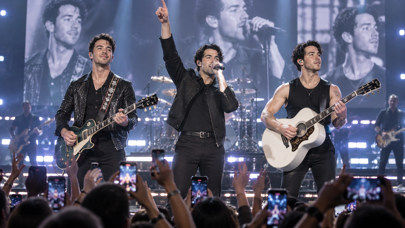 Jonas Brothers: The Burning Up Tour All Over Again — crowd in Washington, DC