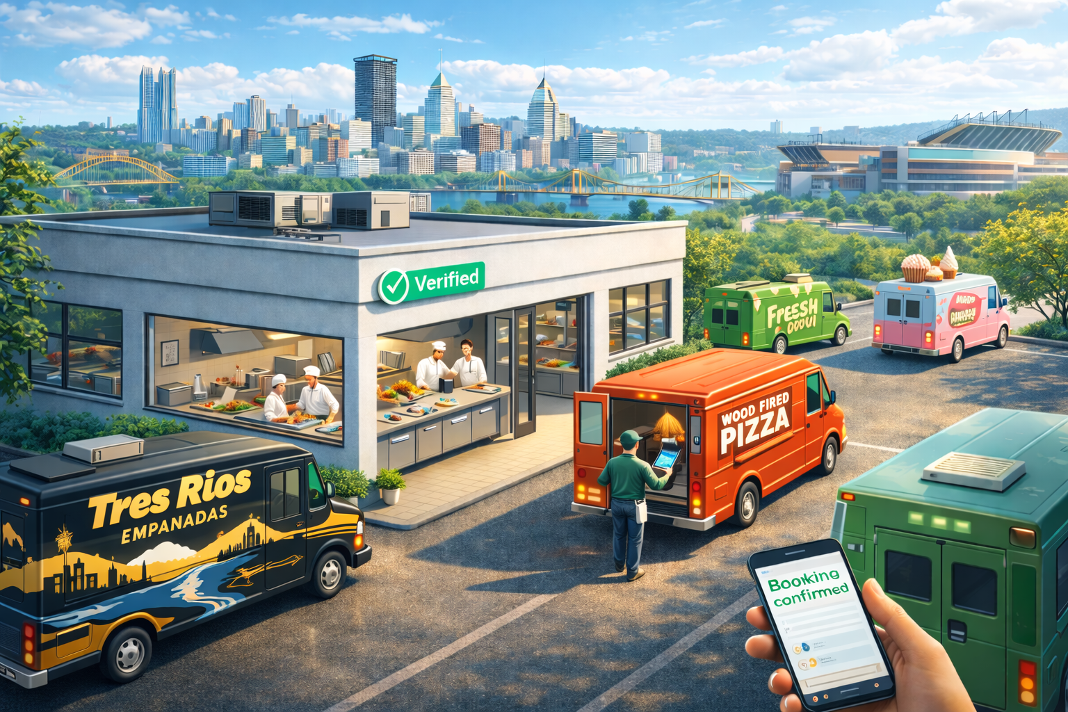 Food truck events and rallies