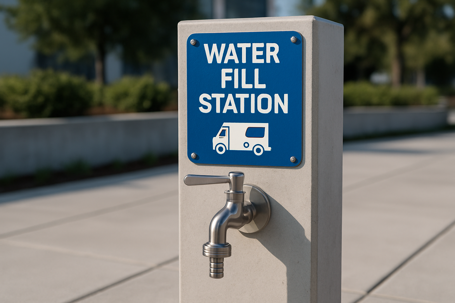 Water fill station
