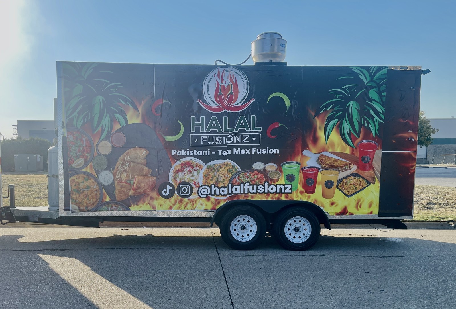 Halal Fusionz food truck